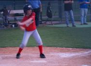 Sabrina at bat