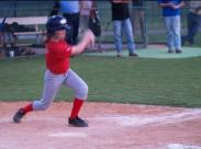 Sabrina at bat